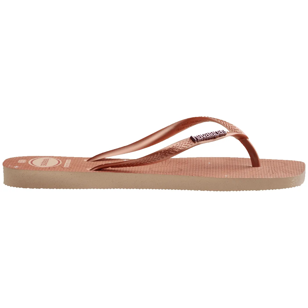 Women's Slim Square Metallic Flip Flops sold by Havaianas product image thumbnail 3