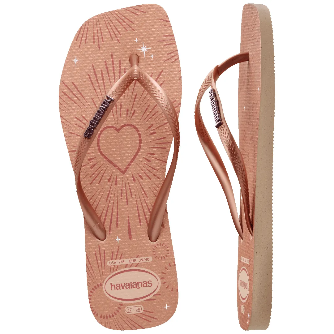 Women's Slim Square Metallic Flip Flops sold by Havaianas product image thumbnail 5