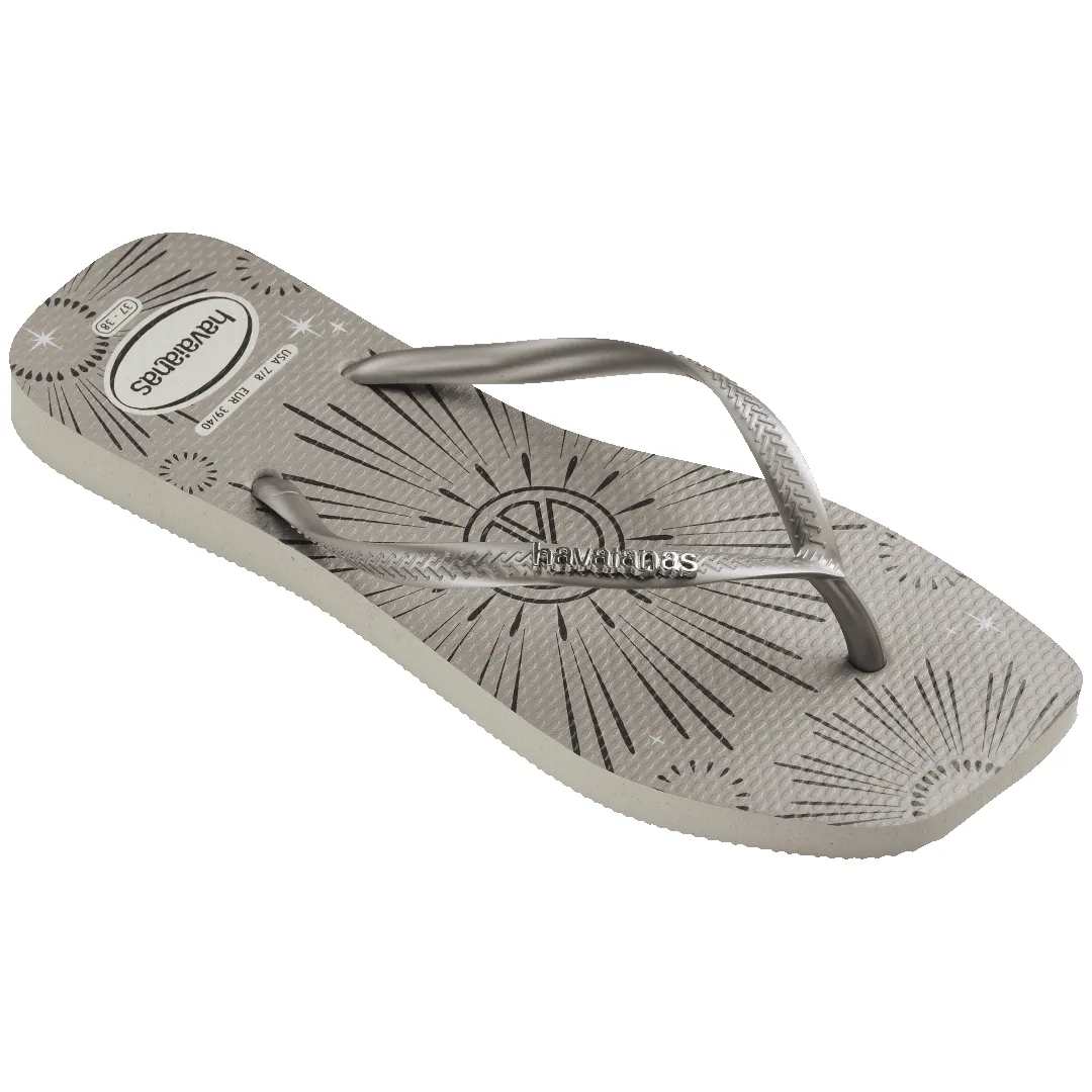 Women's Slim Square Metallic Flip Flops sold by Havaianas product image thumbnail 2