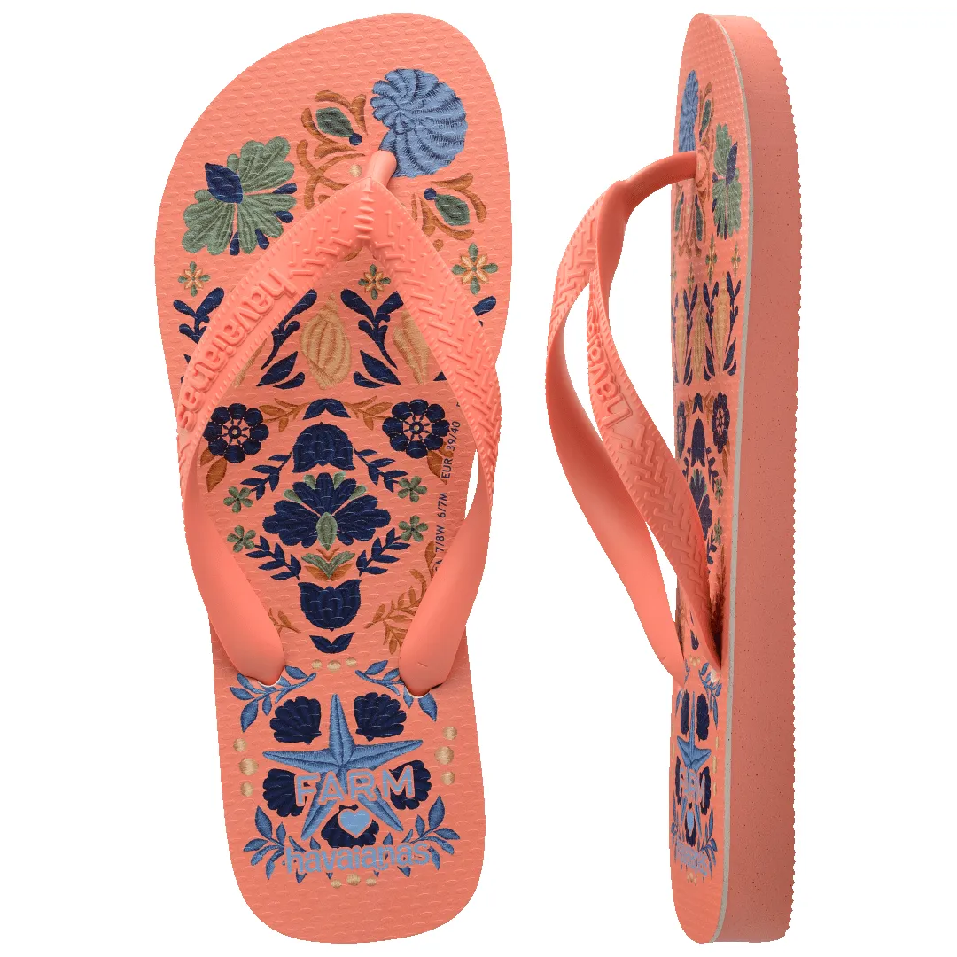 Women's FARM Rio Seashell Tapestry Top Flip Flops sold by Havaianas product image thumbnail 5