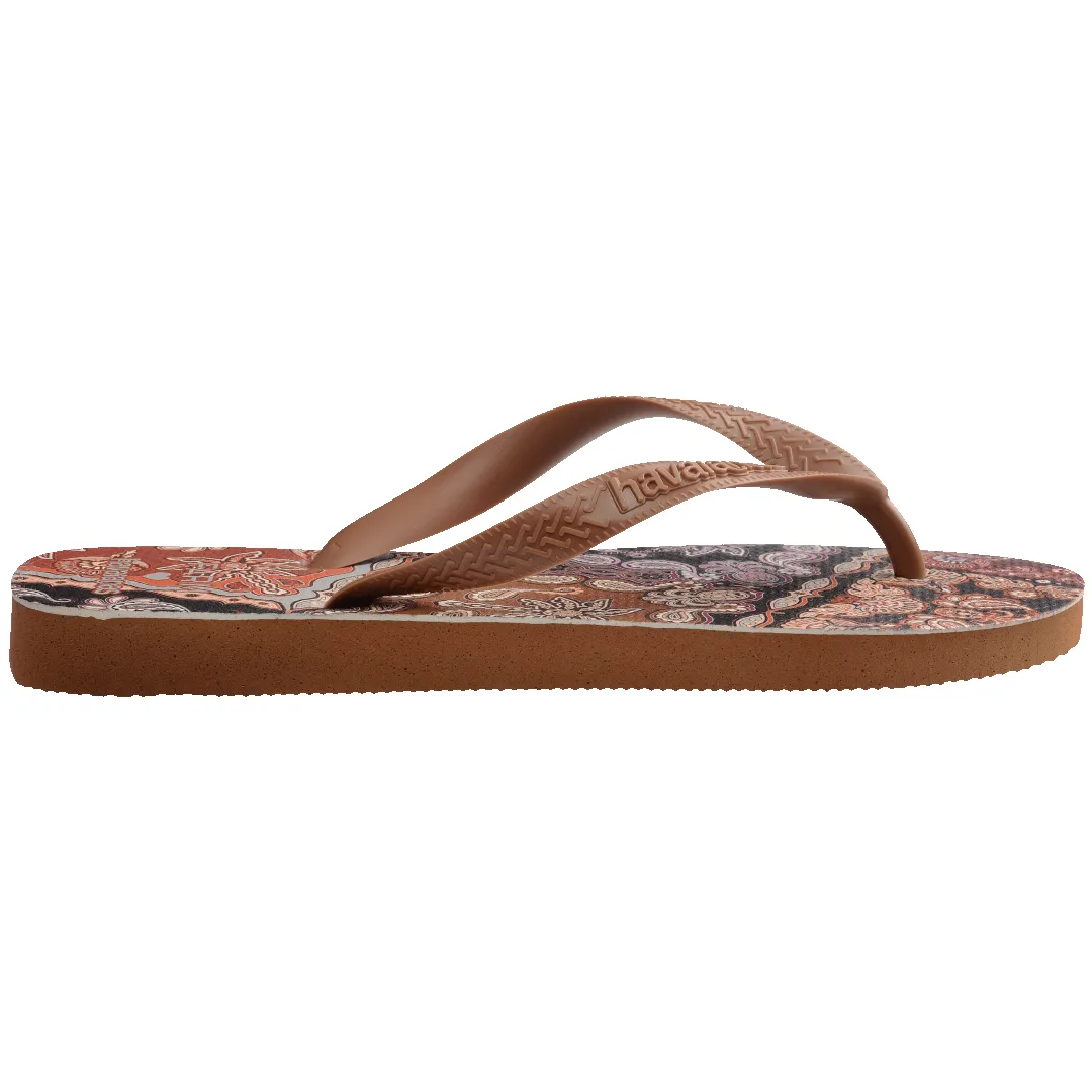 Women's FARM Rio Brown Scarf Top Flip Flops sold by Havaianas product image thumbnail 3