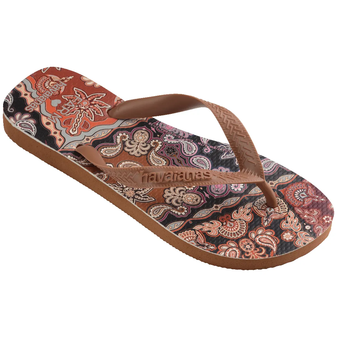 Women's FARM Rio Brown Scarf Top Flip Flops sold by Havaianas product image thumbnail 2