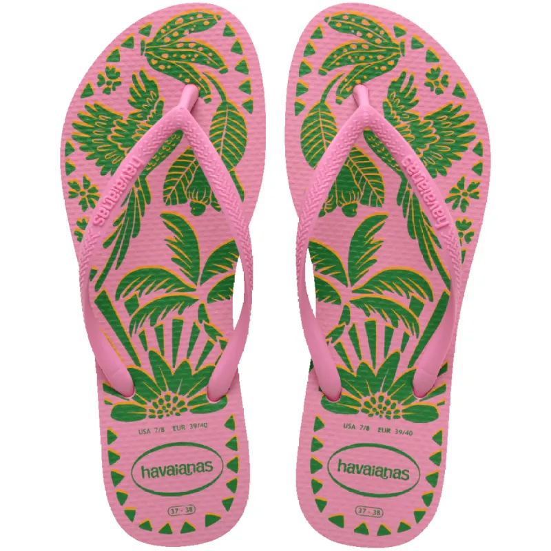 Women's Slim Tucano Flip Flops made by Havaianas