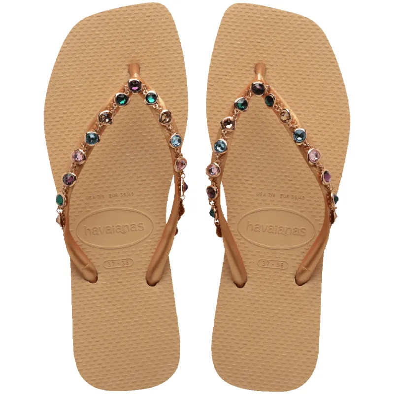 Women's Slim Square Luxury Flip Flops sold by Havaianas