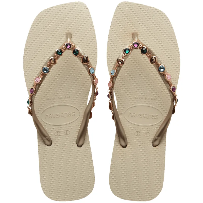 Women's Slim Square Luxury Flip Flops sold by Havaianas