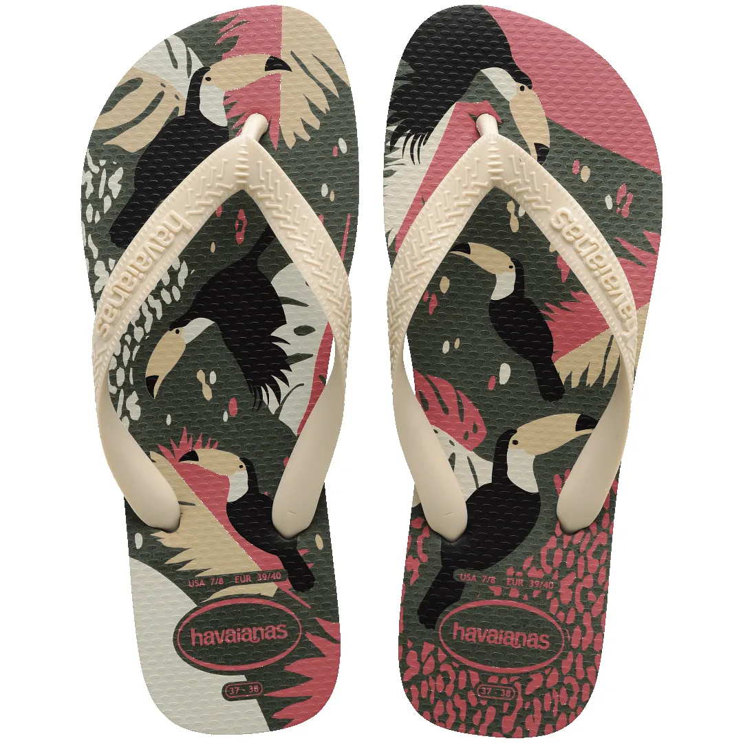 Women's Tropical Vibes Top Flip Flops sold by Havaianas