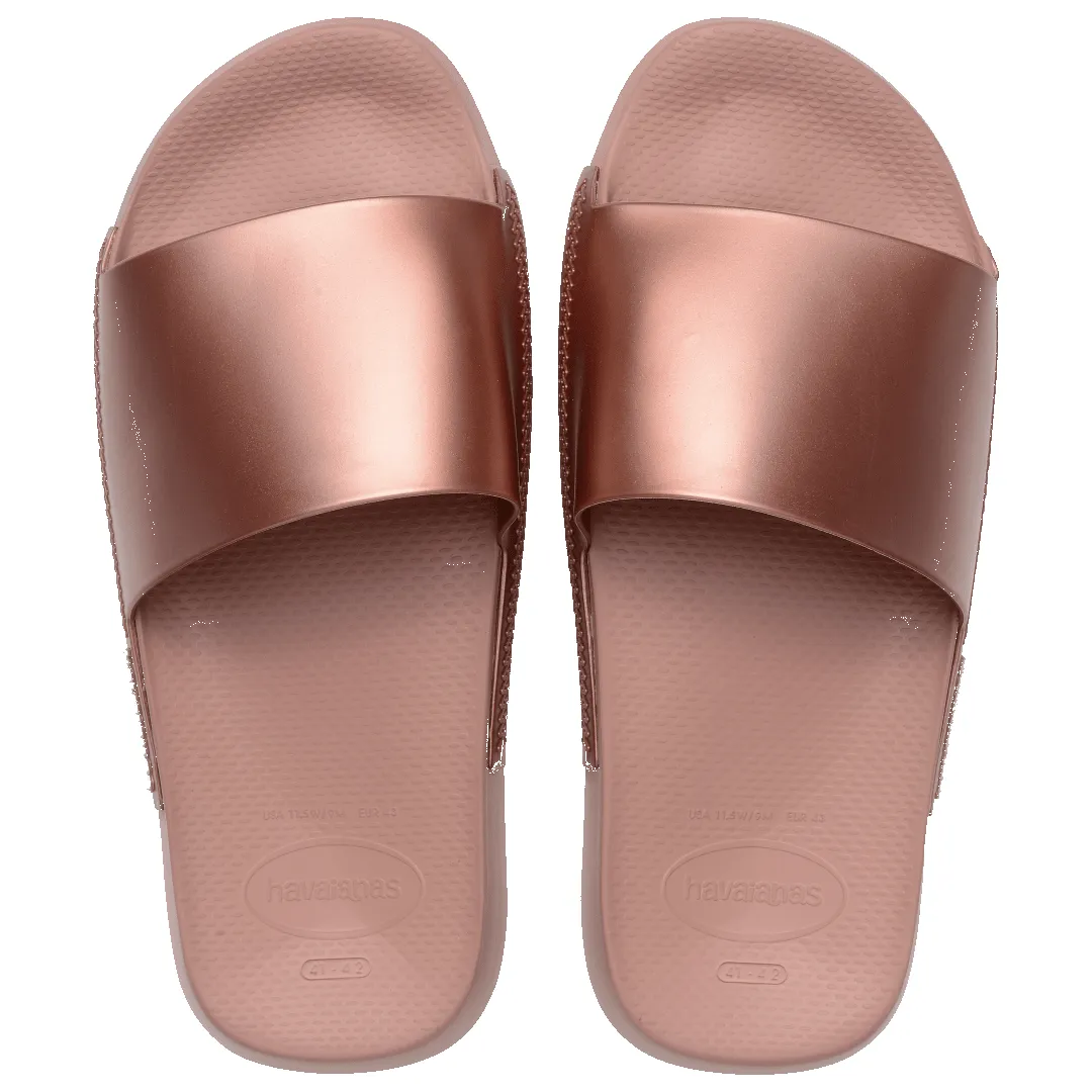 Women's Classic Metallic Slide sold by Havaianas