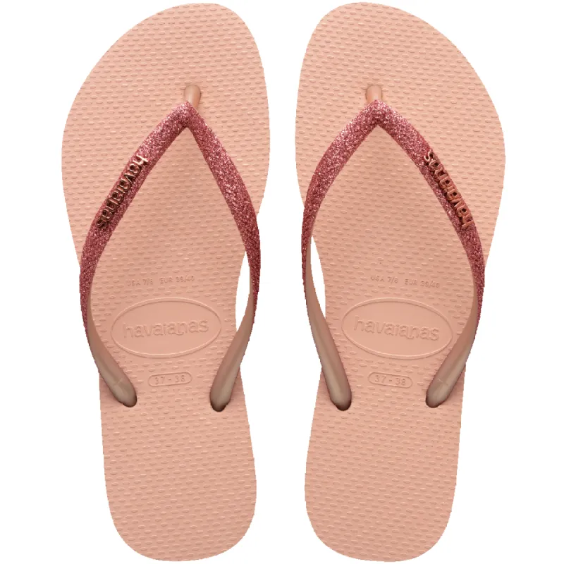 Women's Slim Glitter II Flip Flop sold by Havaianas