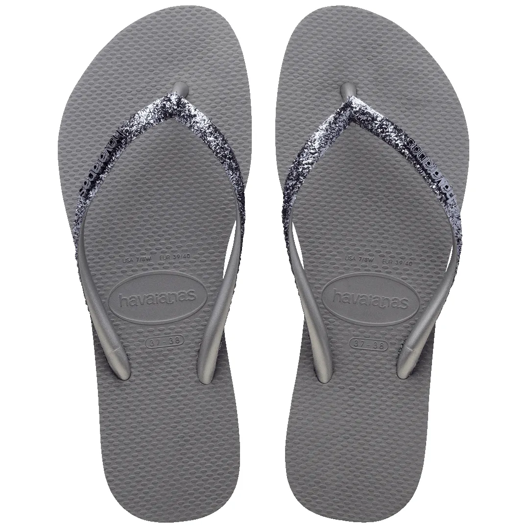 Women's Slim Glitter II Flip Flop sold by Havaianas