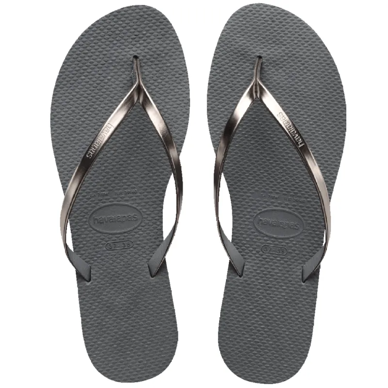 Women's You Metallic Flip Flops sold by Havaianas