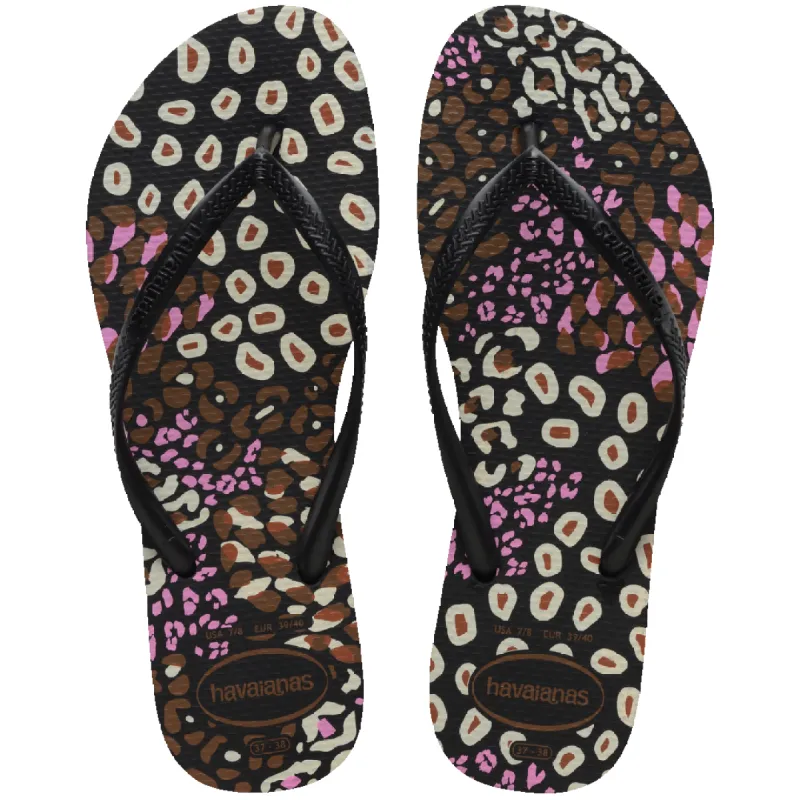 Women's Slim Animal Print Flip Flops sold by Havaianas