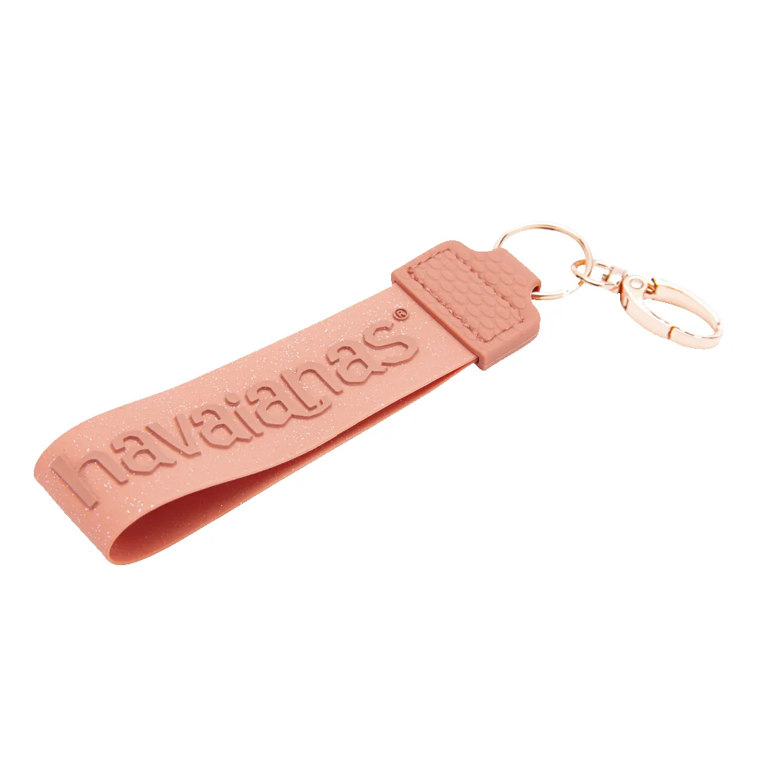 Women's Glitter Rubber Keychain sold by Havaianas