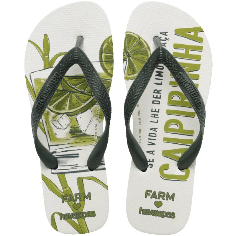 Women's FARM Rio Caipirinha Top Flip Flops sold by Havaianas