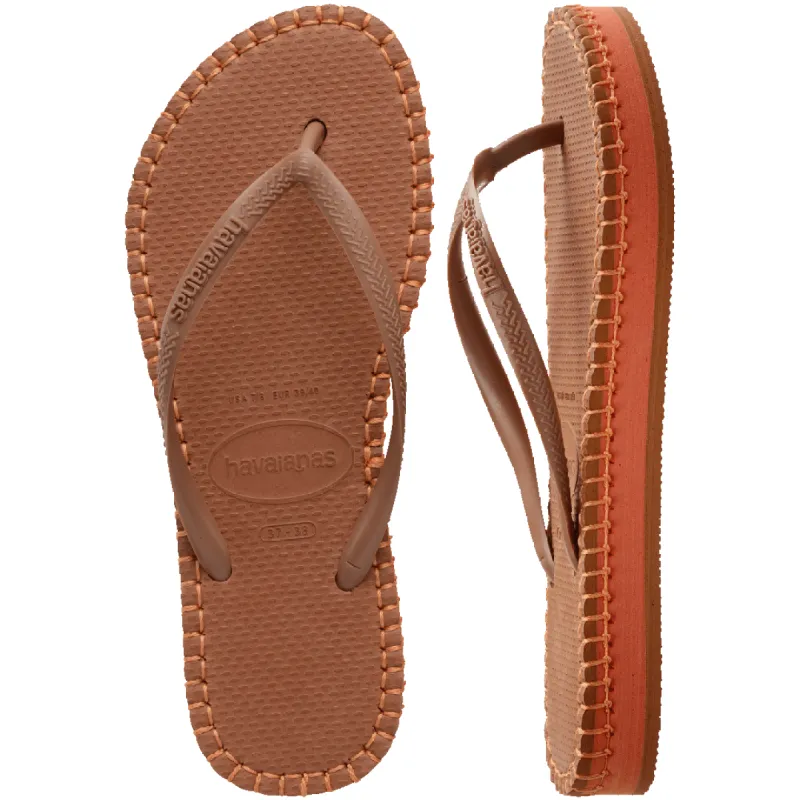 Women's Slim Flatform Loop Flip Flops sold by Havaianas