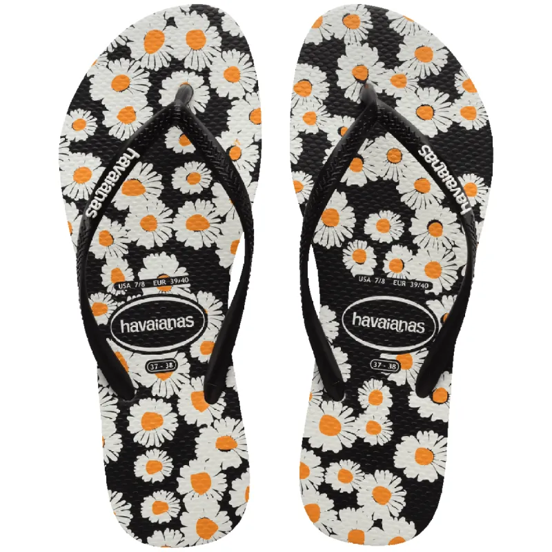 Women's Slim Daisy Flip Flops sold by Havaianas