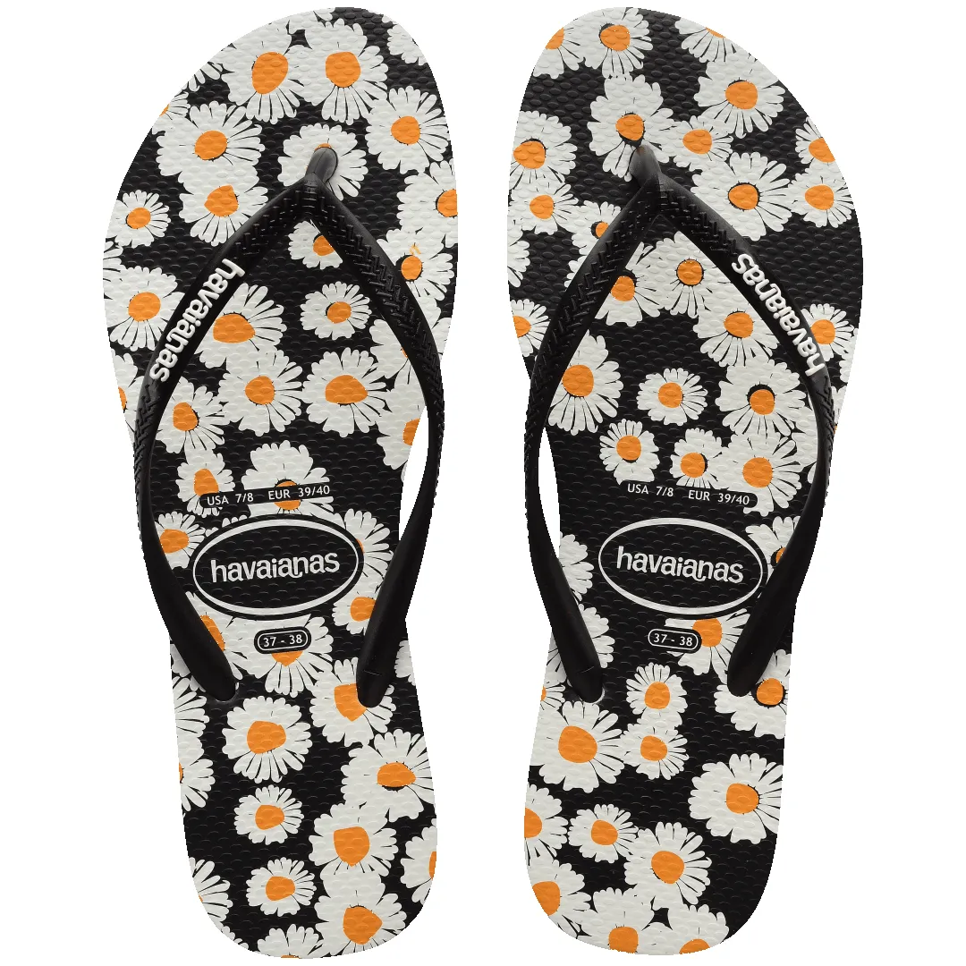 Women's Slim Daisy Flip Flops sold by Havaianas