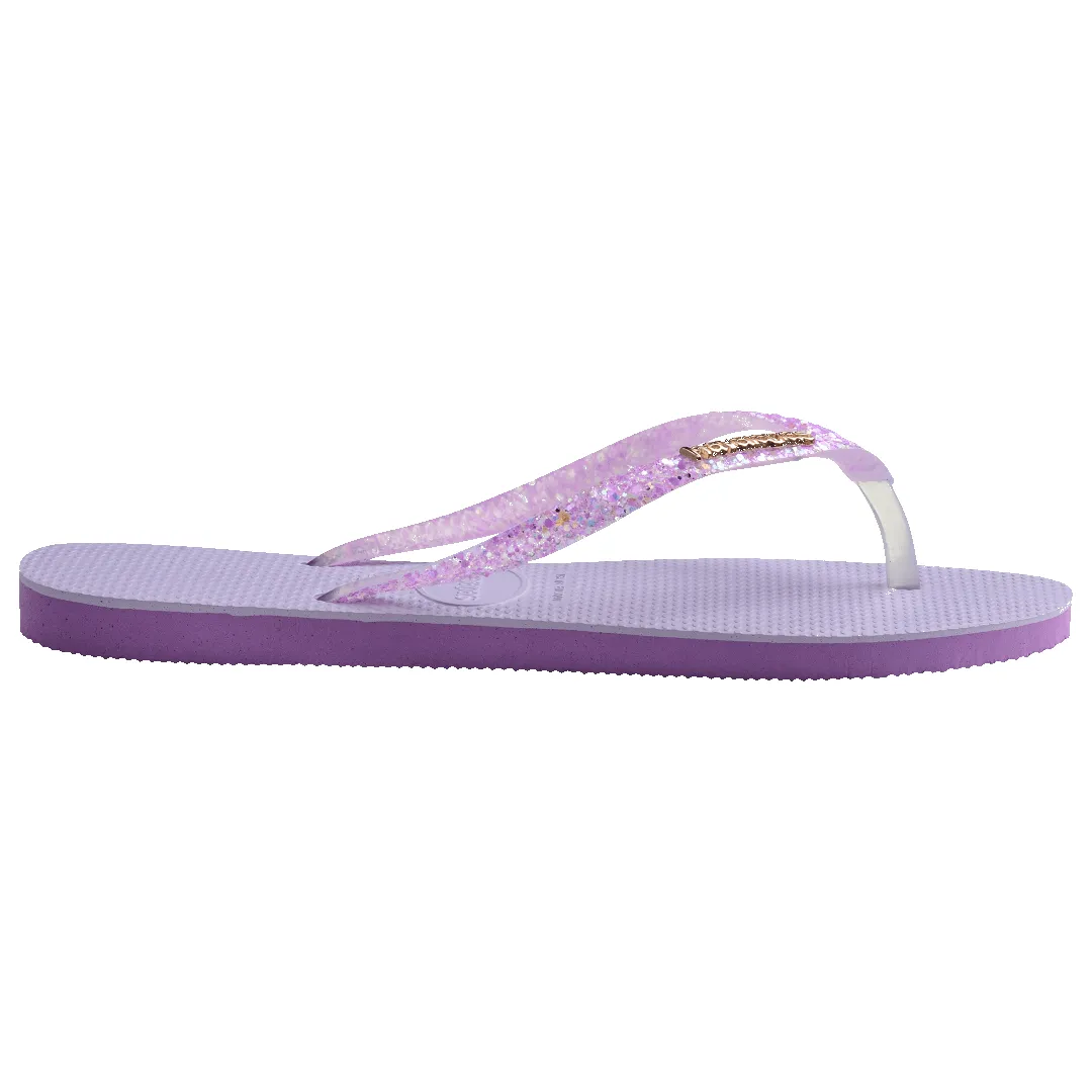 Women's Slim Glitter Flourish Flip Flops sold by Havaianas product image thumbnail 3