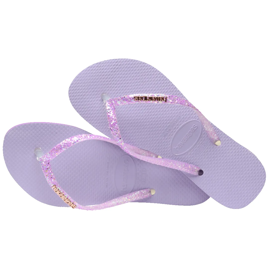 Women's Slim Glitter Flourish Flip Flops sold by Havaianas product image thumbnail 4