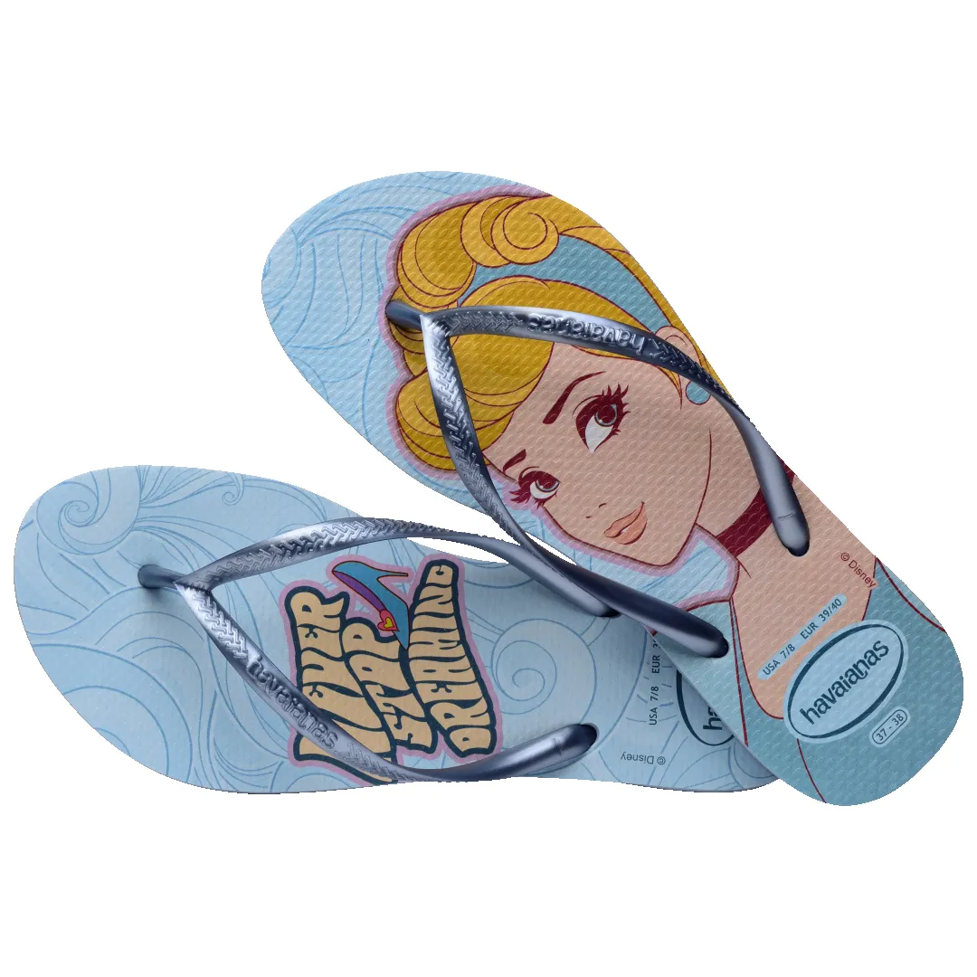 Women's Disney Princess Cinderella Slim Flip Flops sold by Havaianas product image thumbnail 4