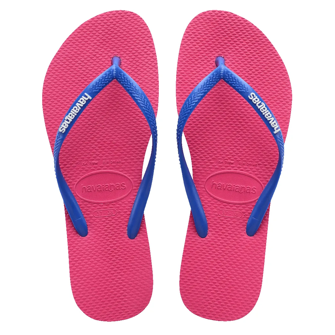 Women's Slim Logo Pop Up Flip Flops sold by Havaianas