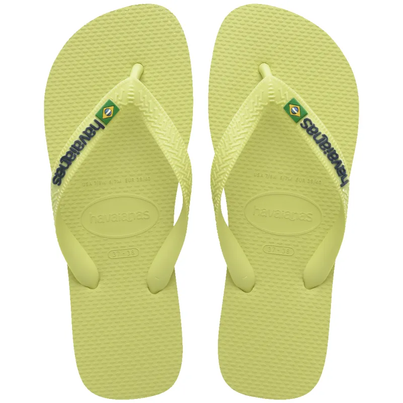 Women's Brazil Logo Flip Flops sold by Havaianas