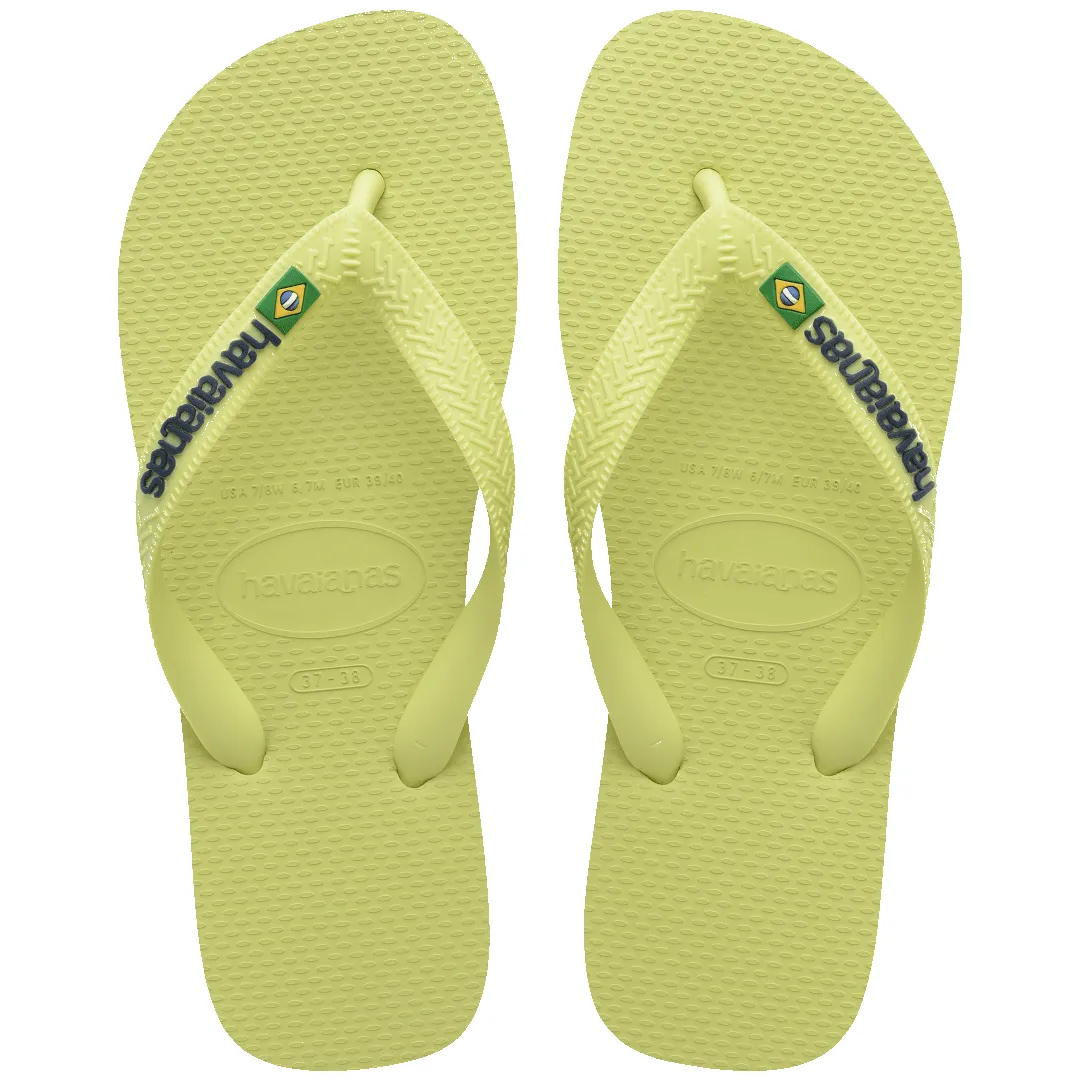 Women's Brazil Logo Flip Flops sold by Havaianas