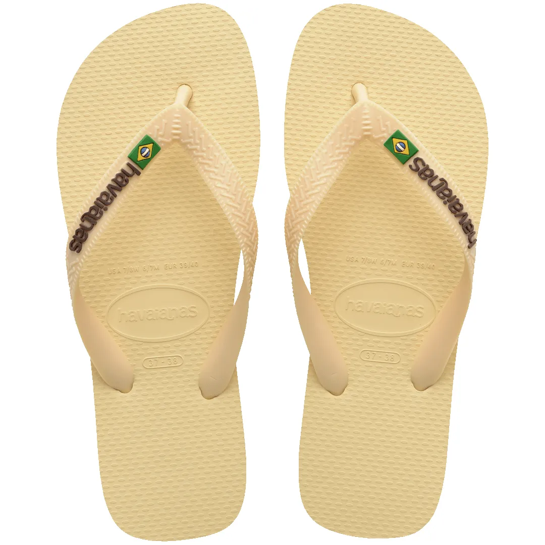 Women's Brazil Logo Flip Flops sold by Havaianas