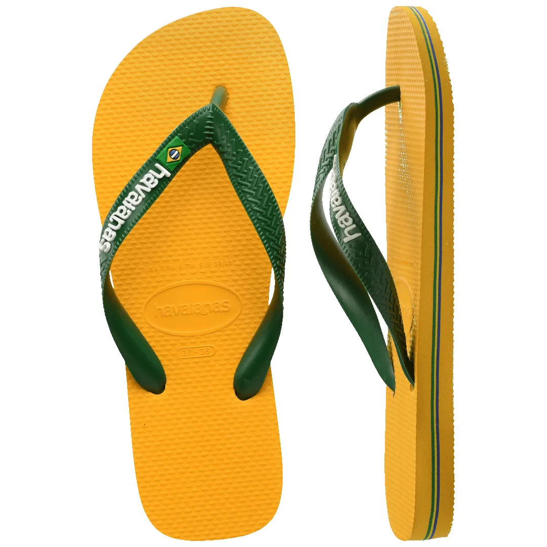 Men's Brazil Logo Flip Flops sold by Havaianas product image thumbnail 2