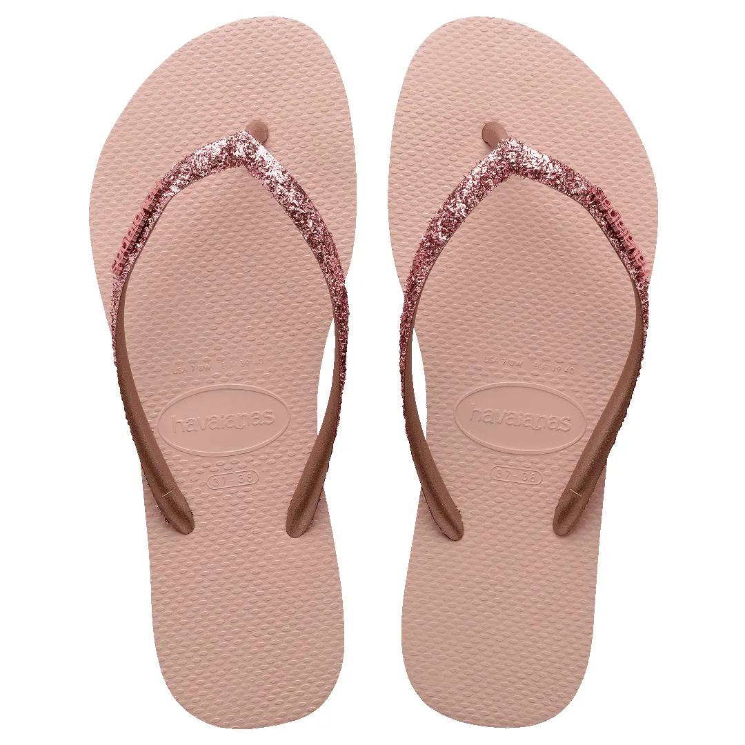 Women's Slim Glitter II Flip Flop sold by Havaianas
