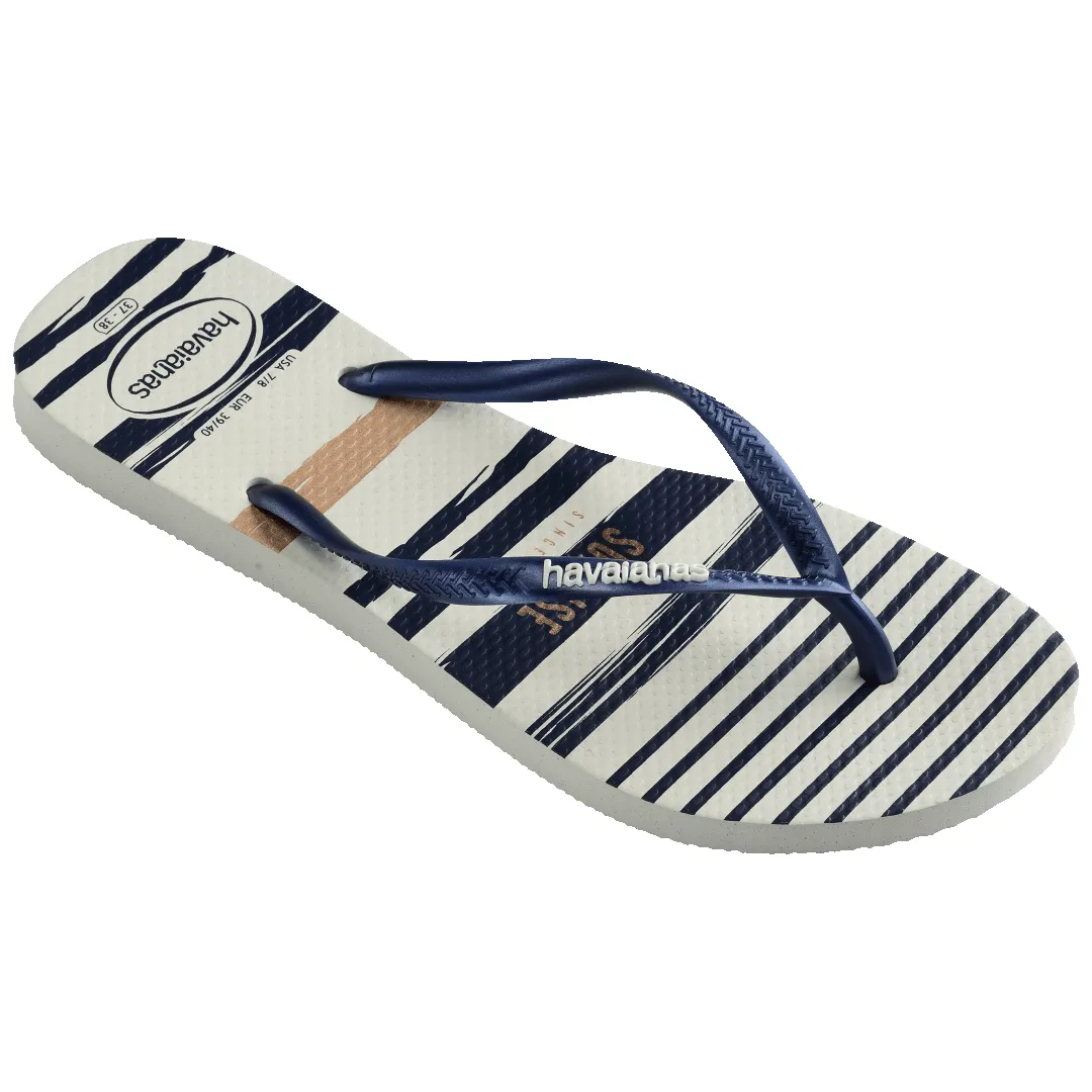 Women's Nautical Slim Nautical Flip Flops sold by Havaianas product image thumbnail 2
