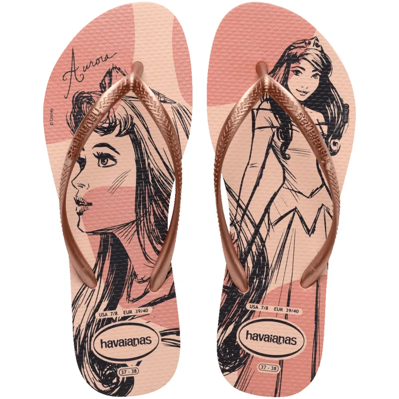 Women's Disney Princess Slim Flip Flops sold by Havaianas