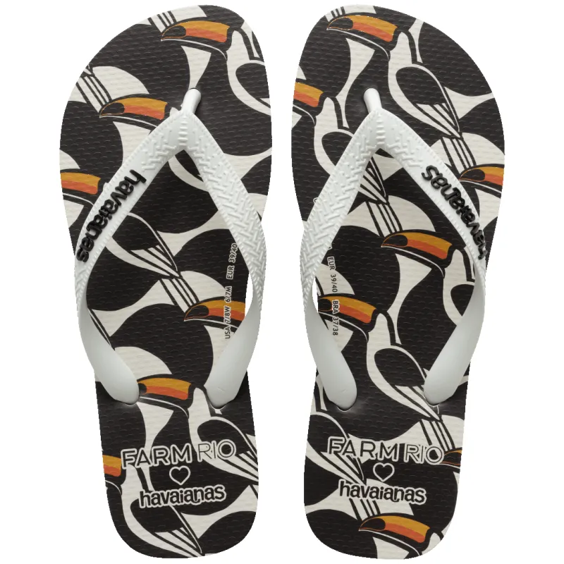 Women's FARM Rio Toucabana Flip Flops sold by Havaianas