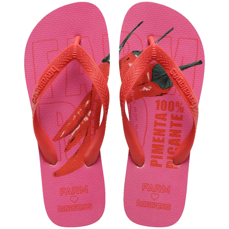 Women's FARM Rio Tropical Top Flip Flops sold by Havaianas