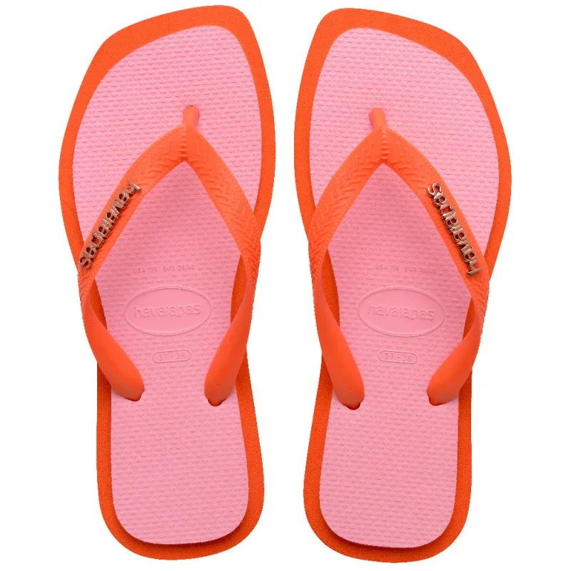 Women's Top Square Fusion Flip Flops sold by Havaianas