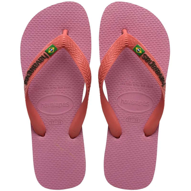 Women's Brazil Logo Flip Flops sold by Havaianas