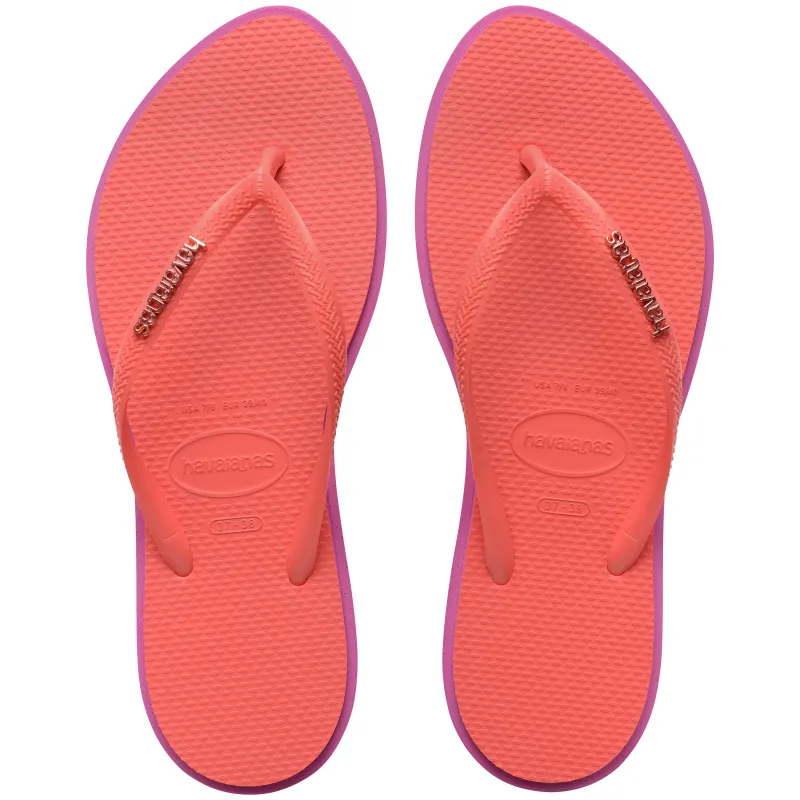 Women's Slim Point Flip Flops made by Havaianas