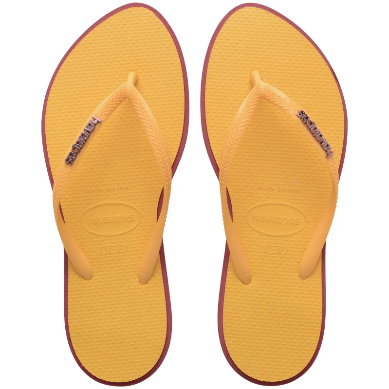 Women's Slim Point Flip Flops made by Havaianas