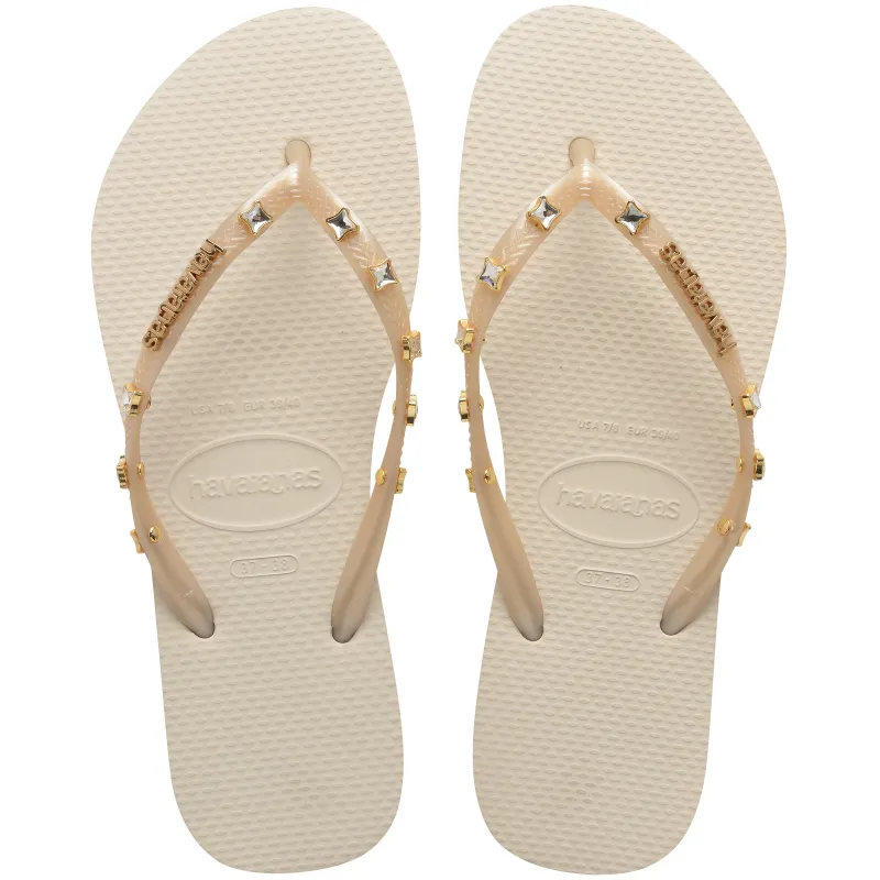 Women's Slim Star SW Flip Flops made by Havaianas