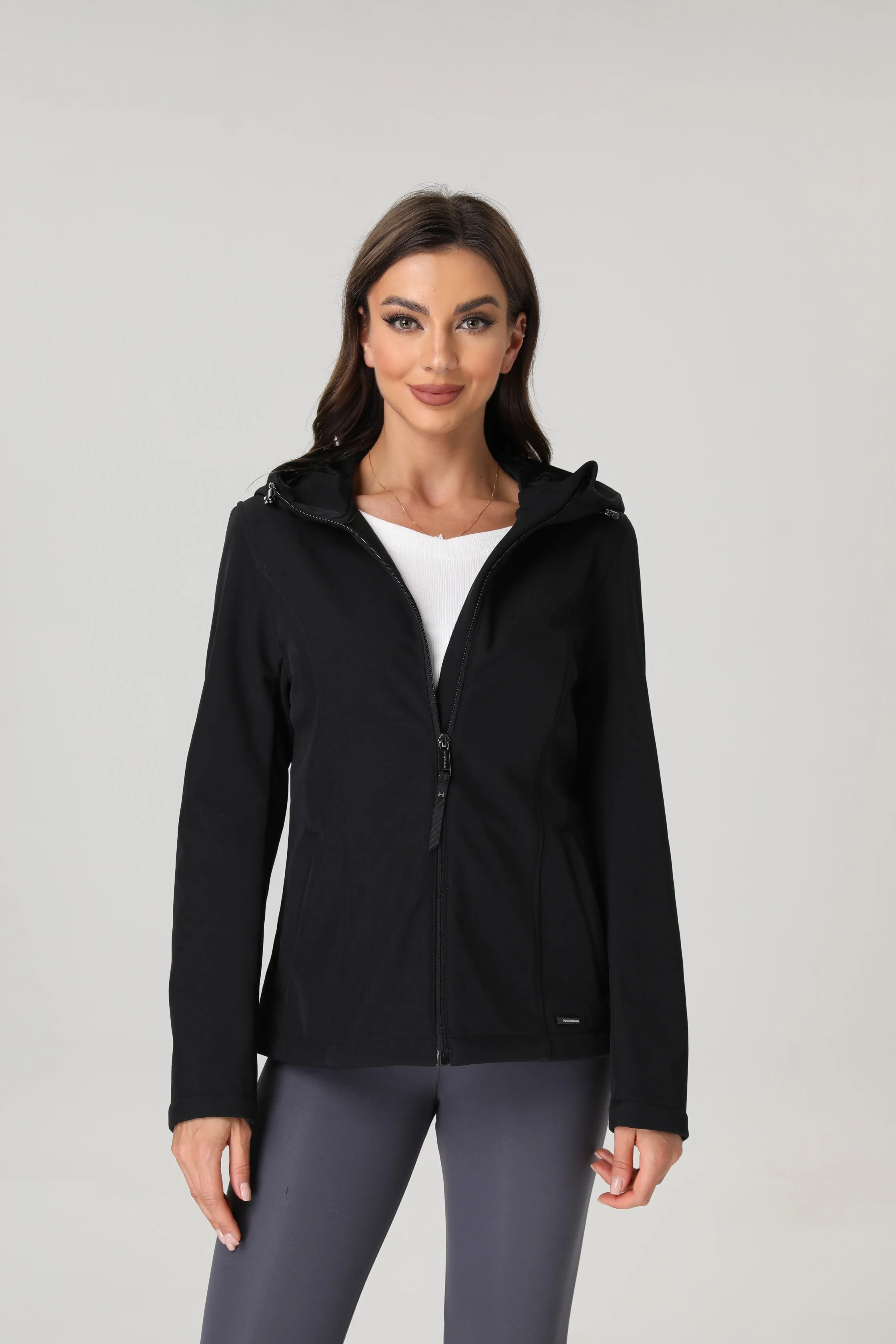 Women's Hooded Softshell Jacket sold by Hawke & Co product image thumbnail 4