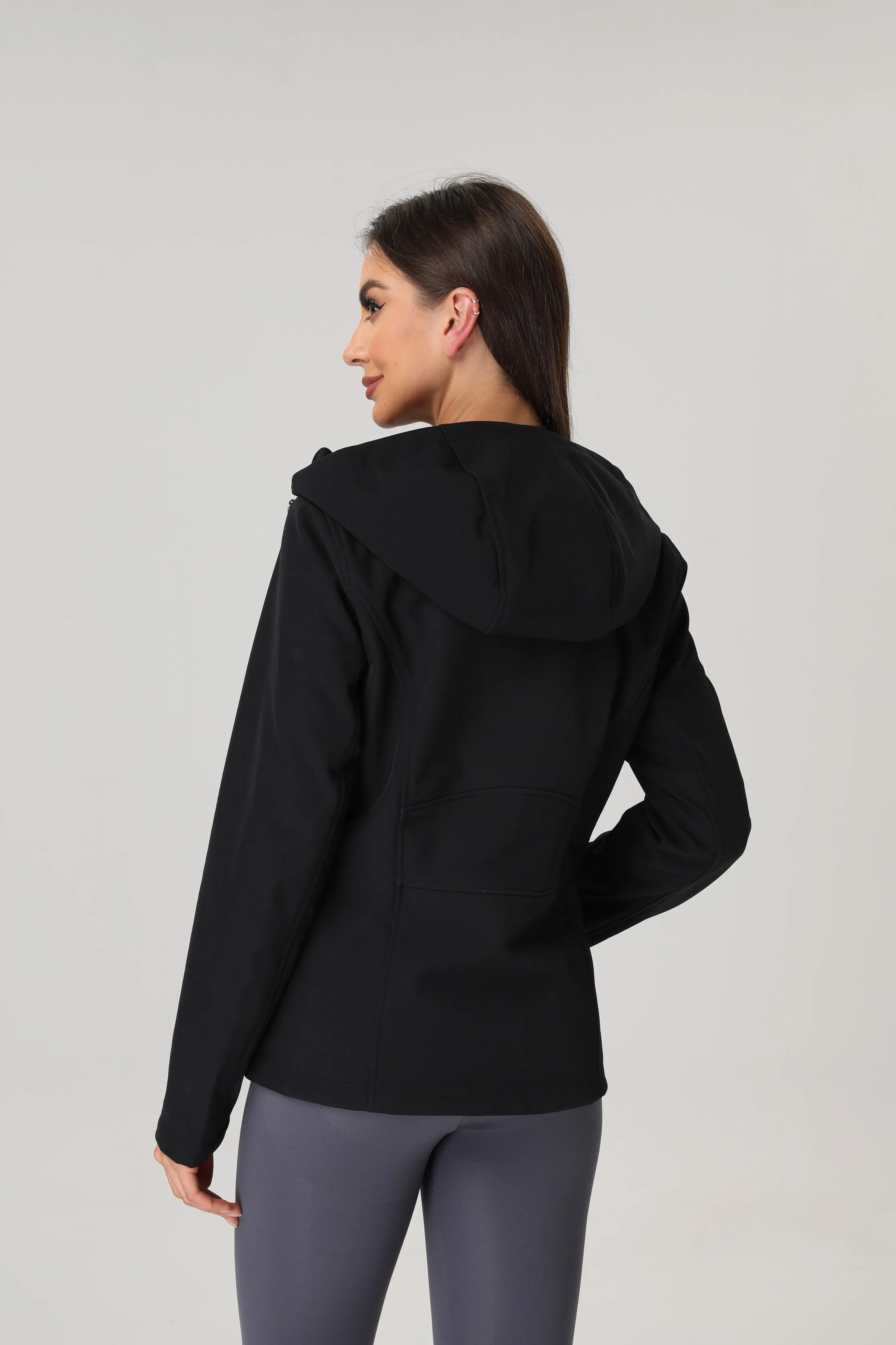 Women's Hooded Softshell Jacket sold by Hawke & Co product image thumbnail 3