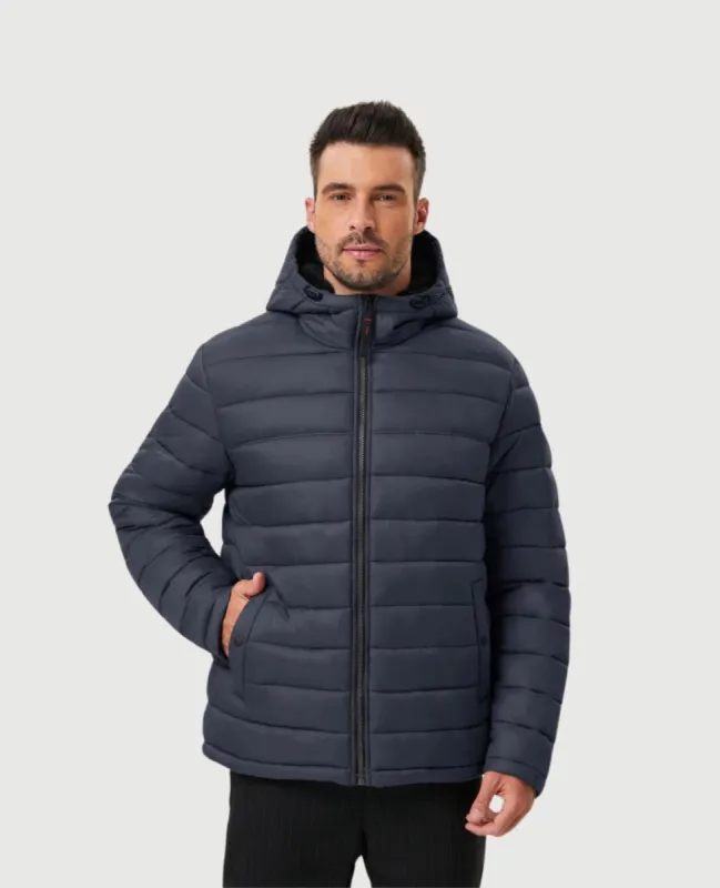 Empire Sherpa Quilted Jacket sold by Hawke & Co