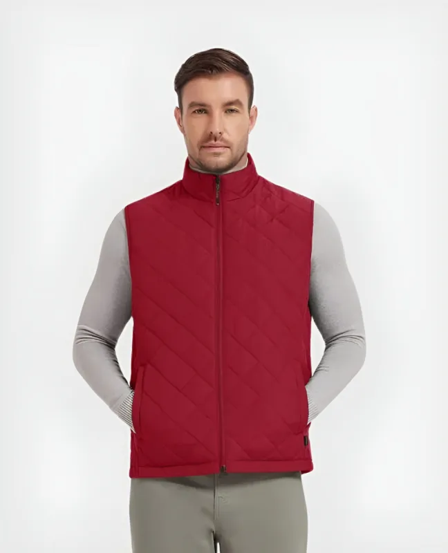 HK Quilted Heritage Vest sold by Hawke & Co