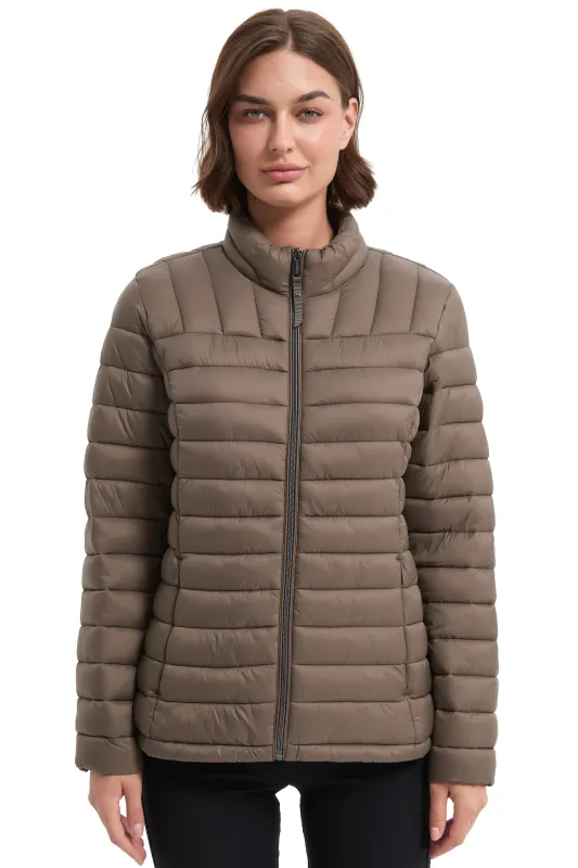 Women Sculpt-Lite Quilted Puffer Jacket sold by Hawke & Co