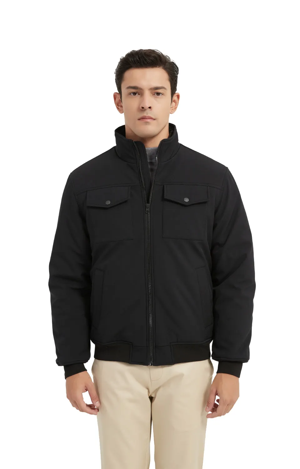 Freedoms Softshell Bomber sold by Hawke & Co