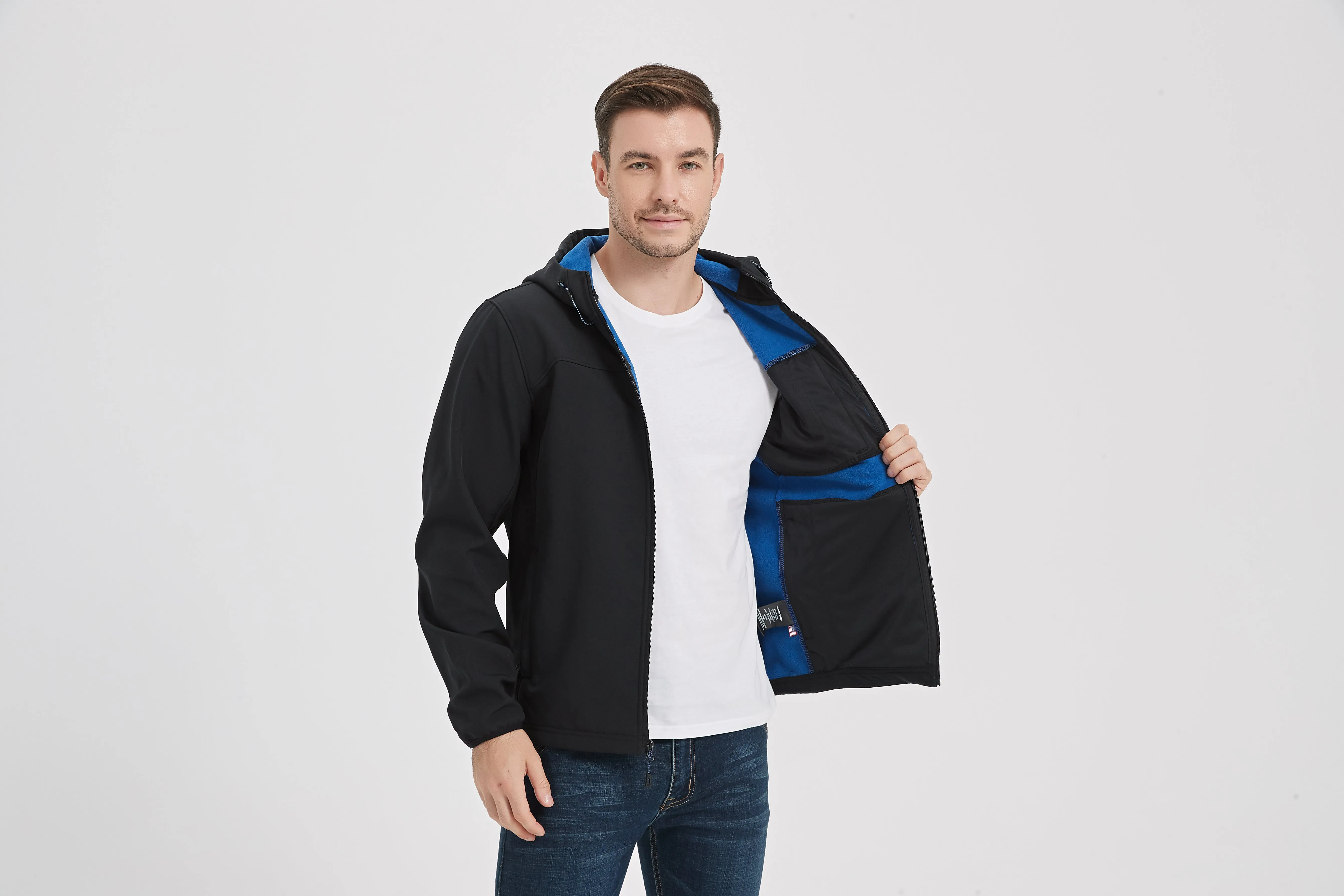 Softshell Hooded Jacket sold by Hawke & Co product image thumbnail 5