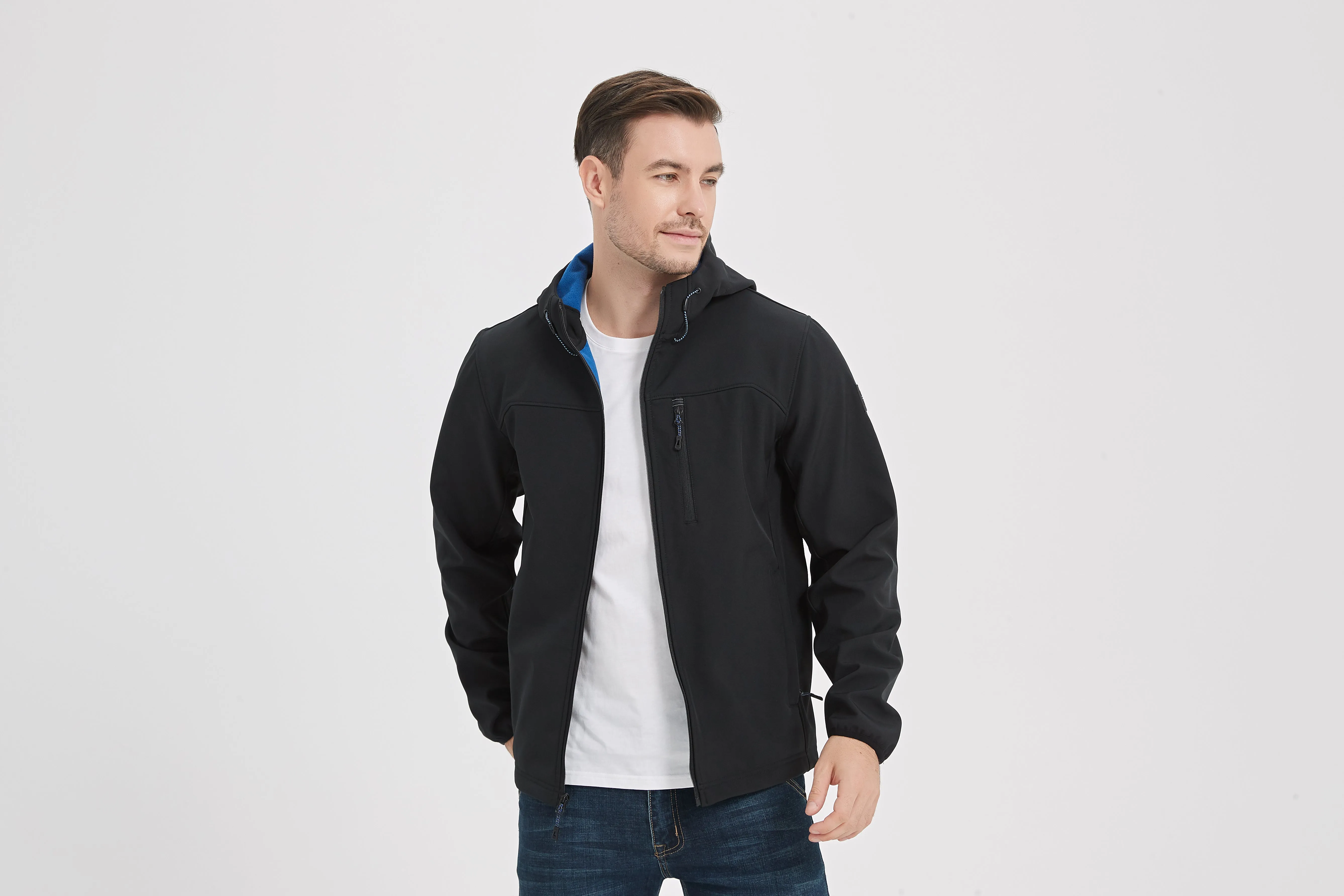 Softshell Hooded Jacket sold by Hawke & Co product image thumbnail 4