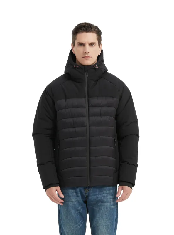 Hybrid Puffer Jacket sold by Hawke & Co