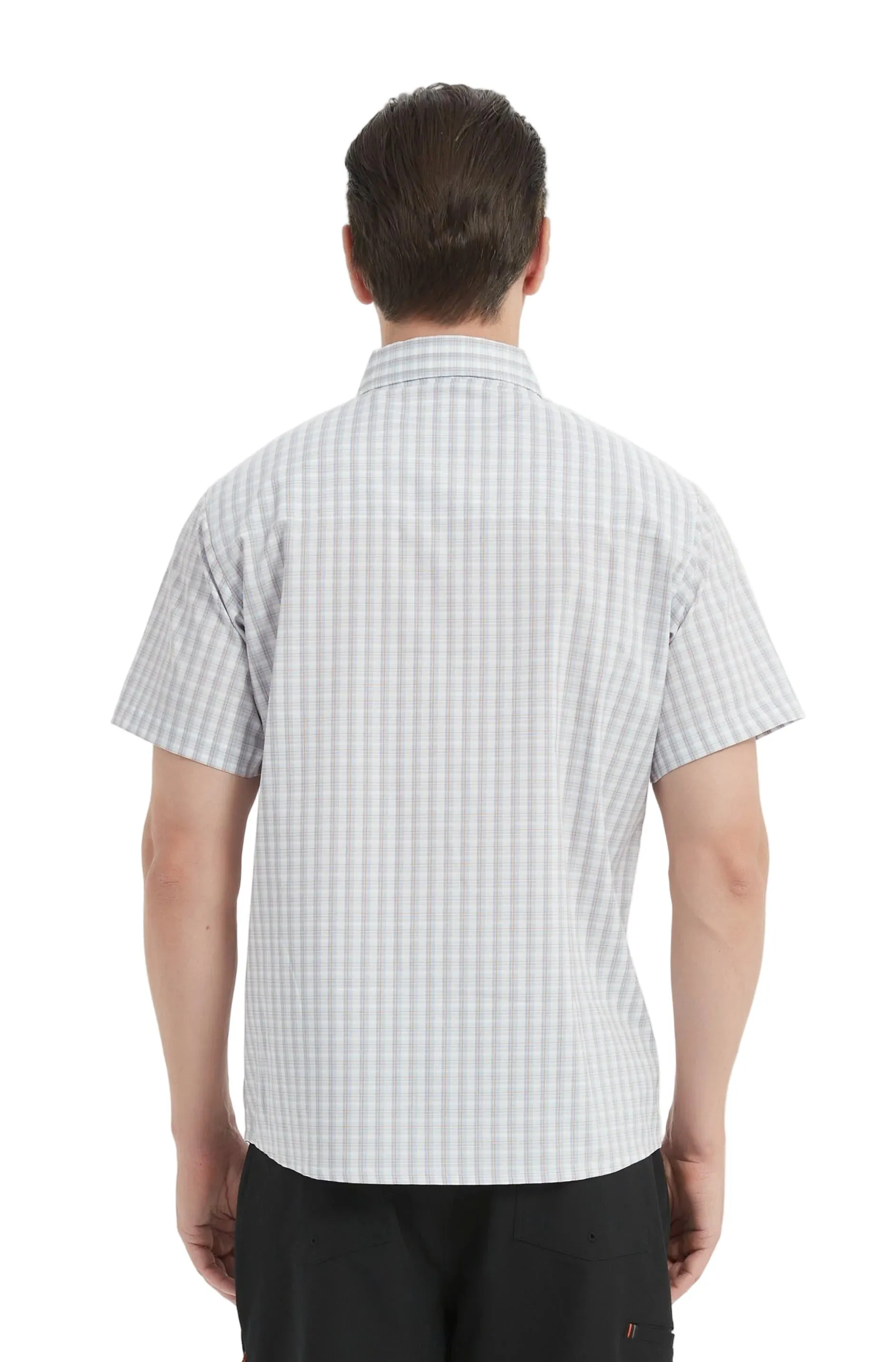 Plaid Short Sleeve Shirt sold by Hawke & Co product image thumbnail 3