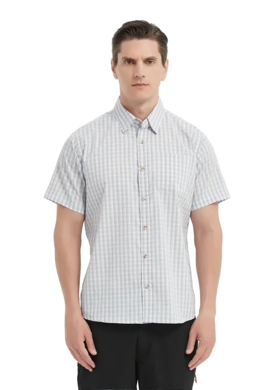 Plaid Short Sleeve Shirt sold by Hawke & Co