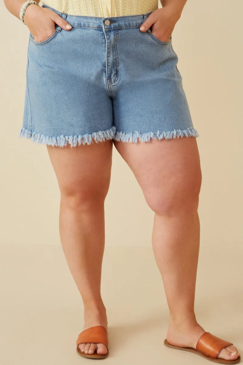 Womens Distressed Fray Detail Shorts sold by Hayden product image thumbnail 5
